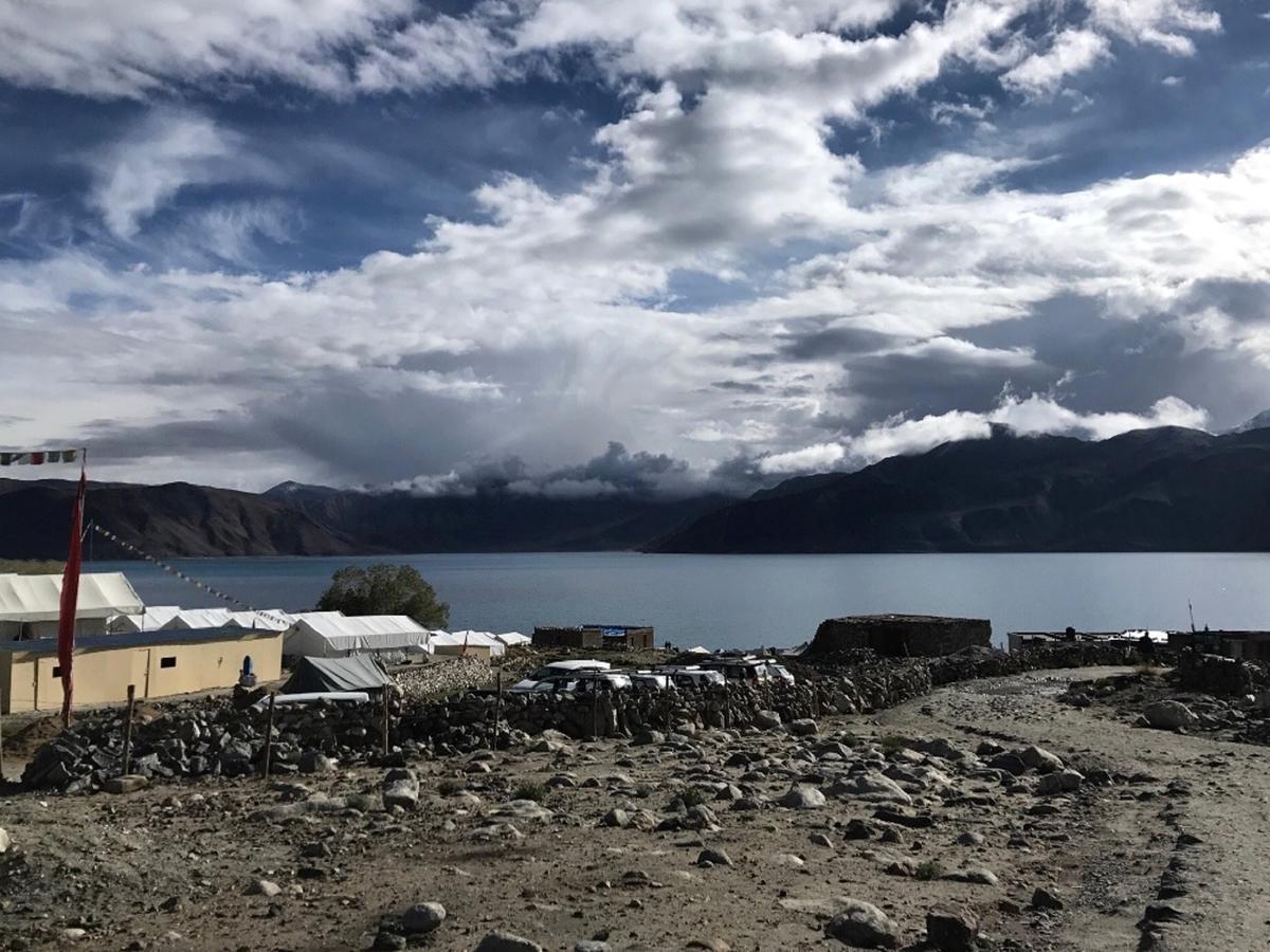 Pangong Delight Camps And Cottages Spangmik Luaran gambar