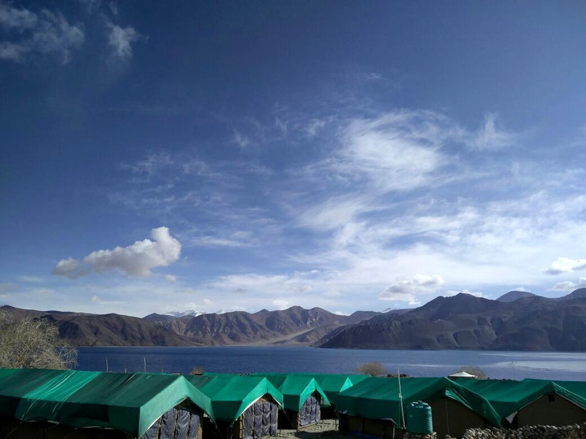 Pangong Delight Camps And Cottages Spangmik Luaran gambar