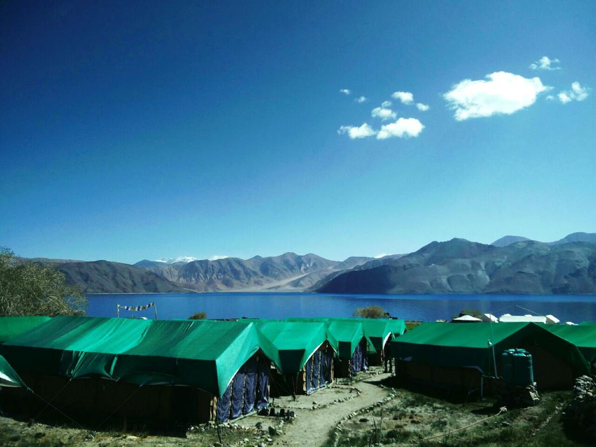Pangong Delight Camps And Cottages Spangmik Luaran gambar