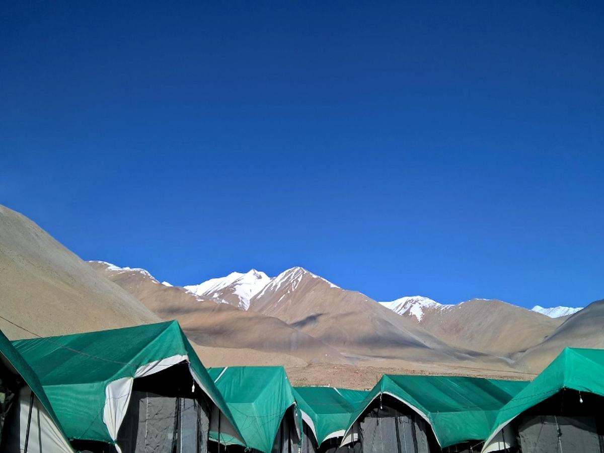 Pangong Delight Camps And Cottages Spangmik Luaran gambar