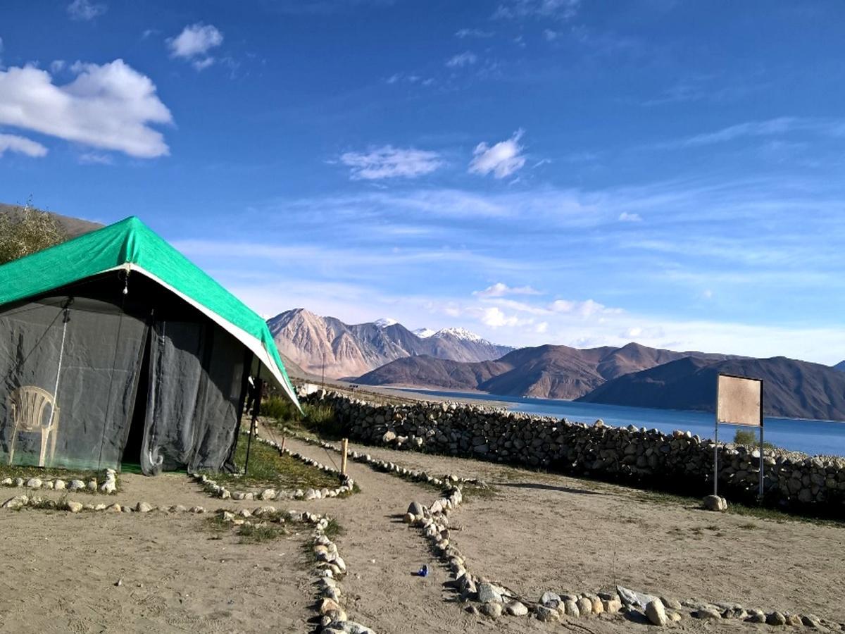 Pangong Delight Camps And Cottages Spangmik Luaran gambar